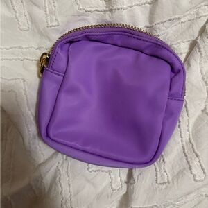 Stoney Clover Lane mini hibiscus pouch